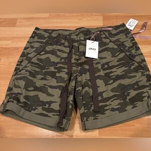 Jag Jeans Green Camouflage Cargo Shorts
